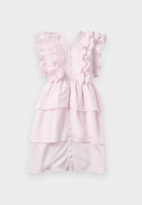 YAS YASRUNA RUFFLE DRESS - Vestido de cóctel - cherry blossom/rosa ...