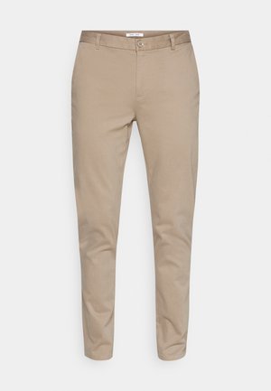 Samsøe Samsøe FRANKIE TROUSERS  - Chino stiliaus kelnės - fallen rock