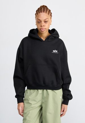 BASIC HOODIE - Sweatshirt - black
