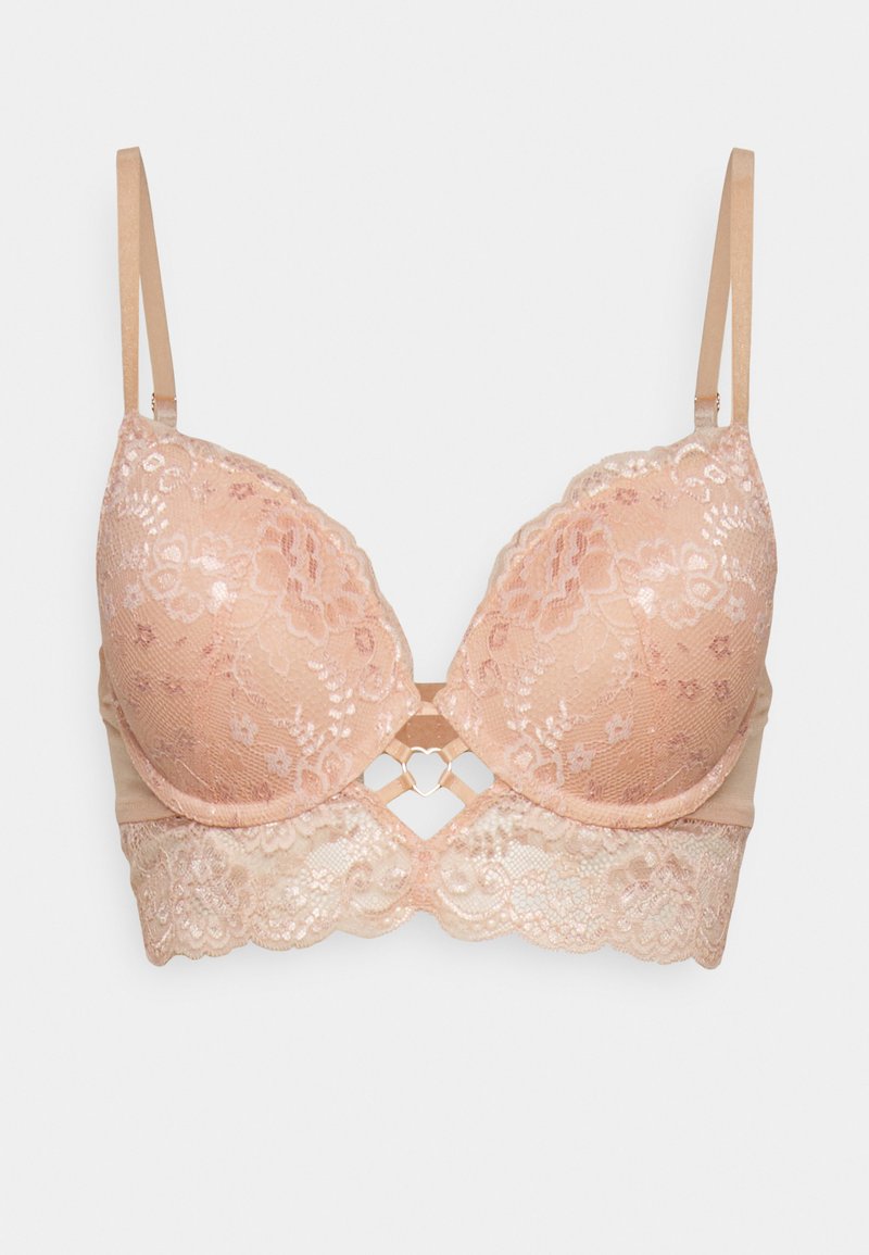 Lascana Push-up BH koraalrood