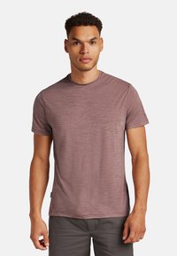 icebreaker MER 125 COOL-LITE SPHERE III SS - Basic T-shirt - carob hthr