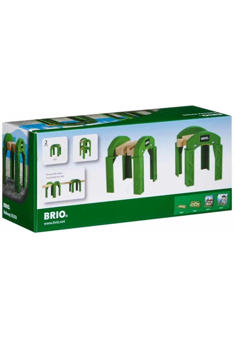 Kinder Kuscheltiere | BRIO STAPELBARES BRÜCKENSYSTEM Spielzeug green/grün - NA88363 Kinder Kuscheltiere | BRIO STAPELBARES BRÜCKENSYSTEM Spielzeug green/grün - NA88363
