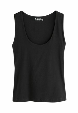 Next SCOOP NECK  - Top - black