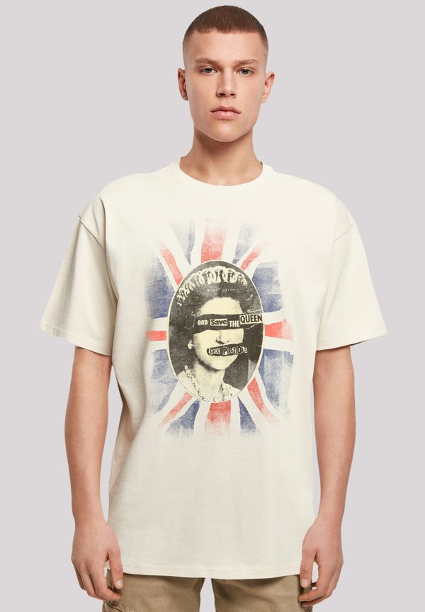 SEX PISTOLS GOD SAVE THE QUEEN - T-Shirt print - sand