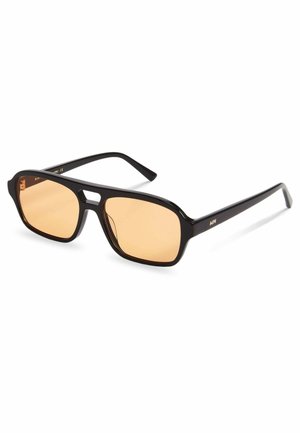 Messy Weekend BURT - Lunettes de soleil - black orange
