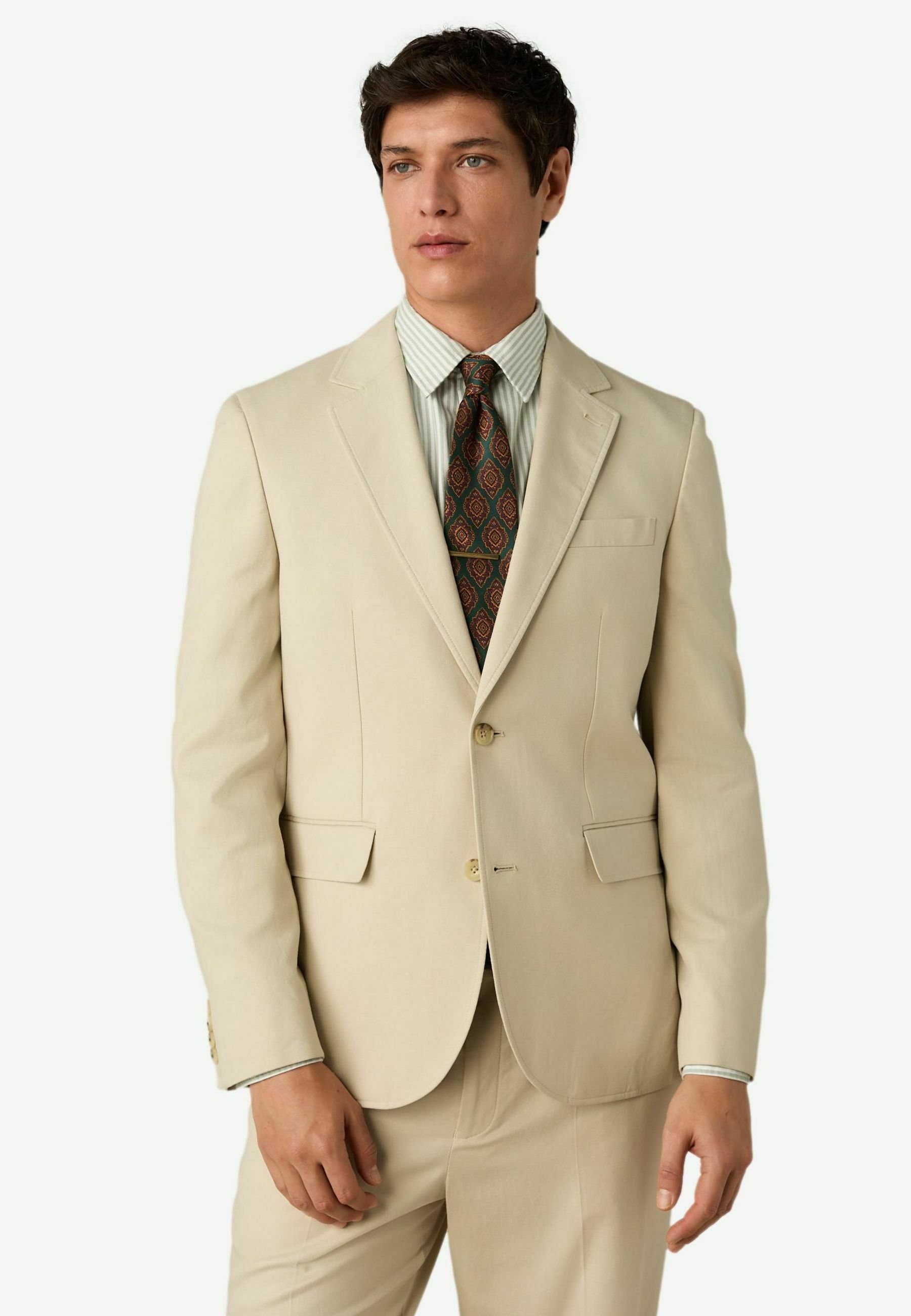 Next REGULAR FIT Suit jacket neutral/beige Zalando