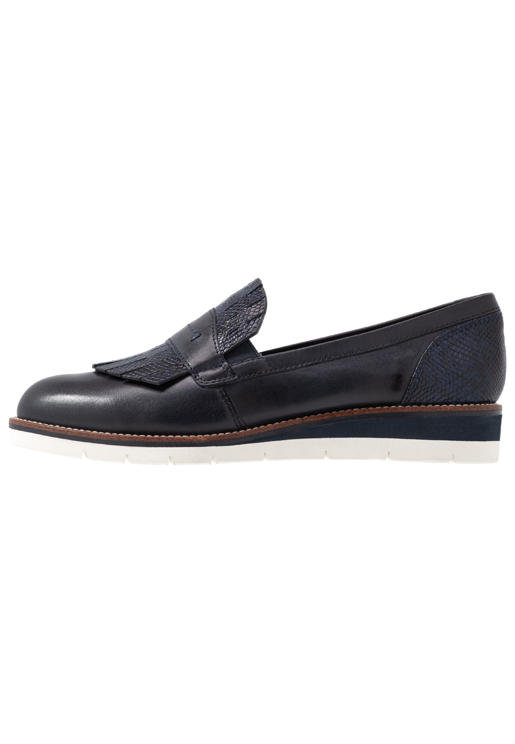 Tamaris SLIP-ON - Slippers - navy Tamaris SLIP-ON - Slippers - navy