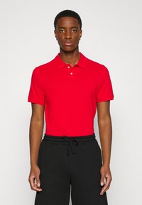 Pier One 3 PACK SLIM - Polo - dark blue/red/black