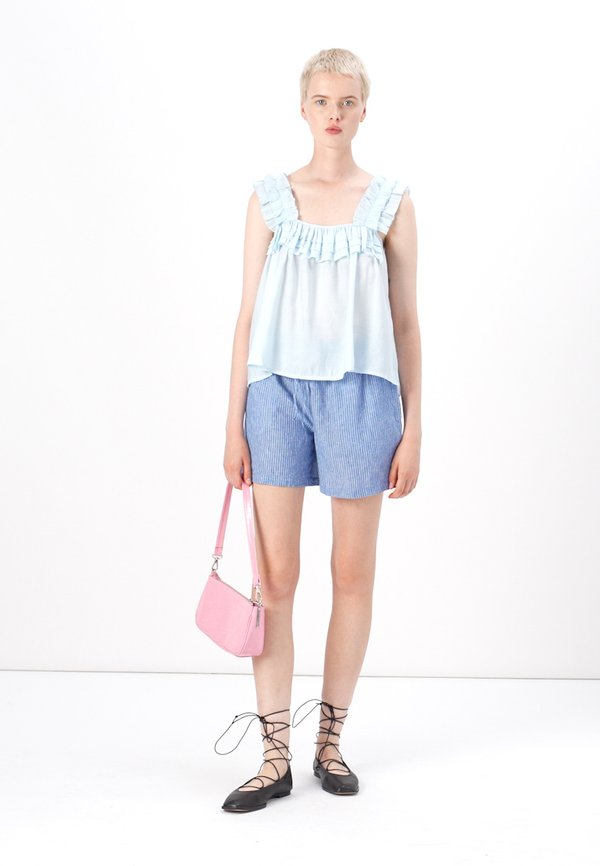 VMCLARA FRILL - Blouse - ice water2