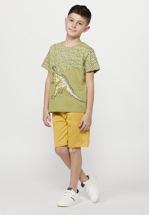 Koroshi T-shirt print - kaki   khaki