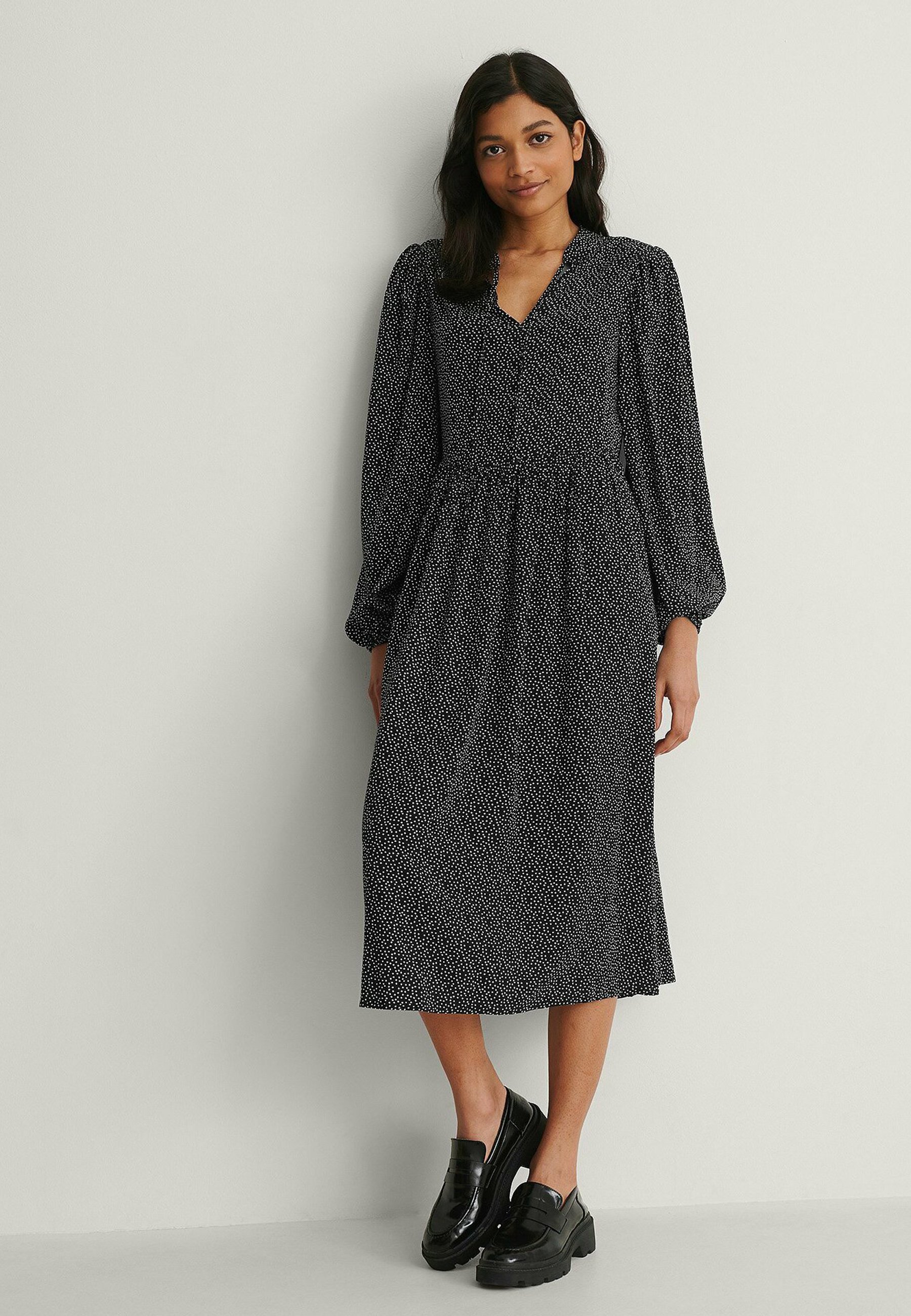zalando robe longue noire