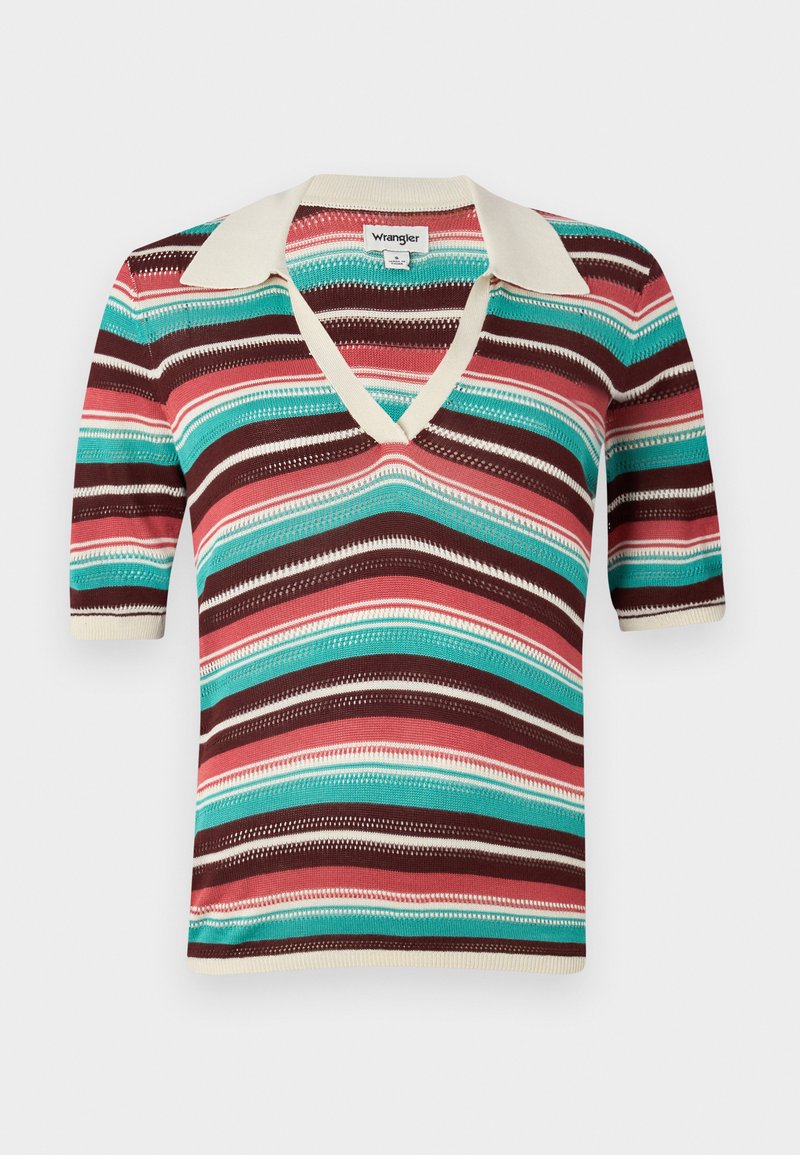 Wrangler Poloshirt blauw