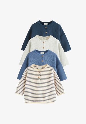 Next 4 PACK - REGULAR FIT - Long sleeved top - blue stripe