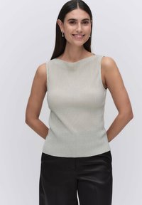 TINNA SLEEVELESS - Linne - champagne