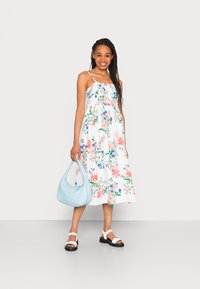 JDY JDYBEA STRAP MIDI DRESS  - Dnevna haljina - white
