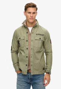 Superdry & Co DELTA  - Camisa - olive khaki