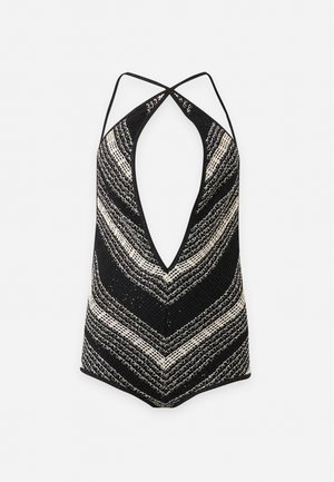 Missoni, ONE PIECE - Ujumistrikoo - white/black