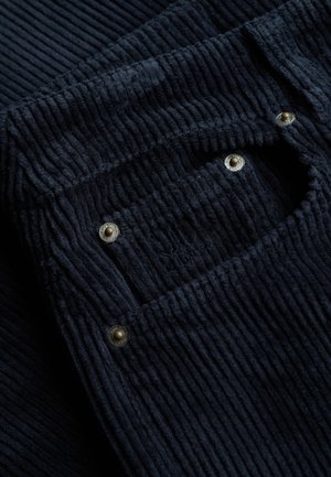 Superdry & Co, SUPERDRY MID RISE BAGGY JUMBO CORD PANTS.. - Broek - eclipse navy