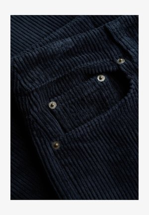 Superdry & Co, SUPERDRY MID RISE BAGGY JUMBO CORD PANTS.. - Broek - eclipse navy