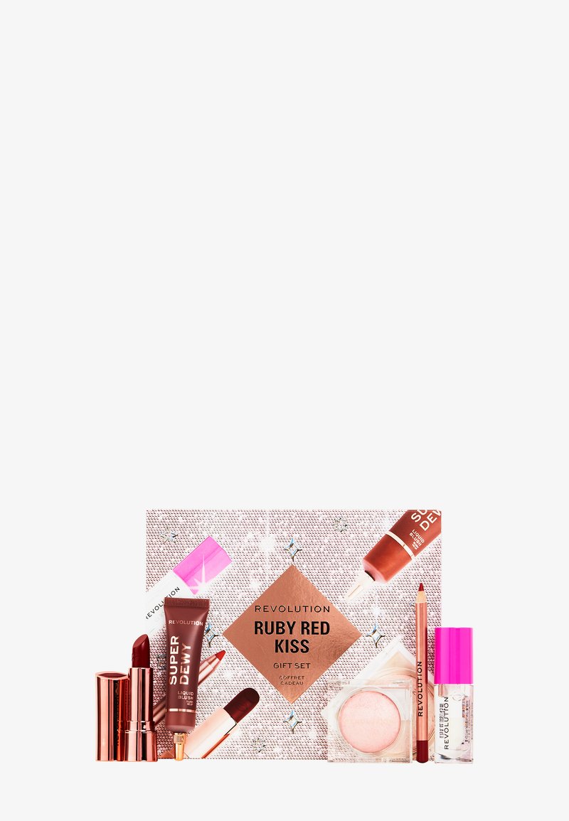 Makeup Revolution REVOLUTION RUBY RED KISS GIFT SET - Set de maquillage - multicoloured