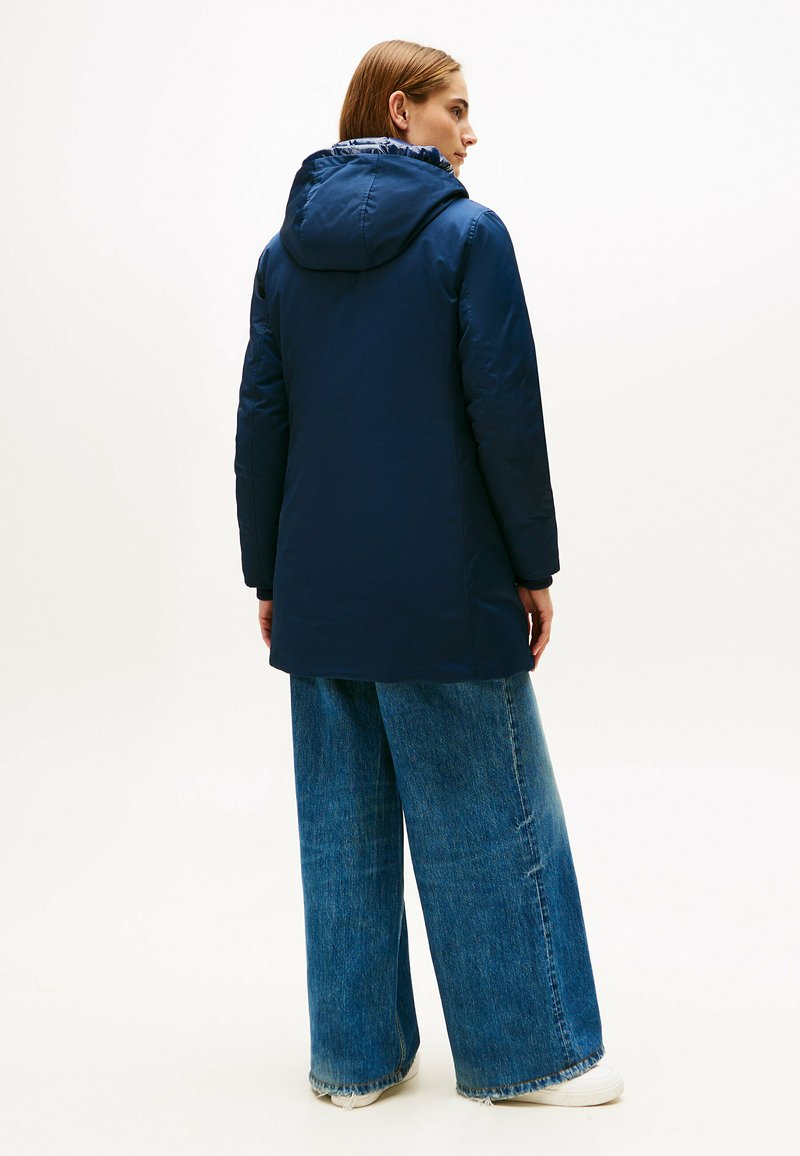 Veste Parka En Jean Femme Bleu Pétrole - Taille M - Marque Gree People - Neuf Sans étiquettes