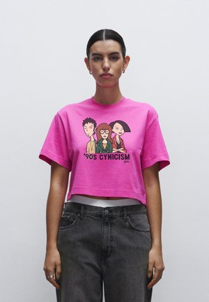 DARIA BITTER - T-shirt imprimé - pink