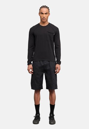 UTOPJA LONG SLEEVE T SHIRT - Camiseta de manga larga - black