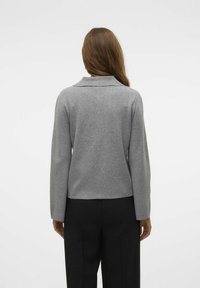 Vero Moda VMHANNA  - Kardigan - medium grey melange