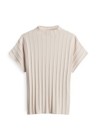 SLIM FIT RIBBED - Pullover - natural glaze