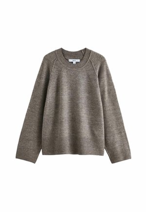 CREW NECK - Pullover - neutral mole