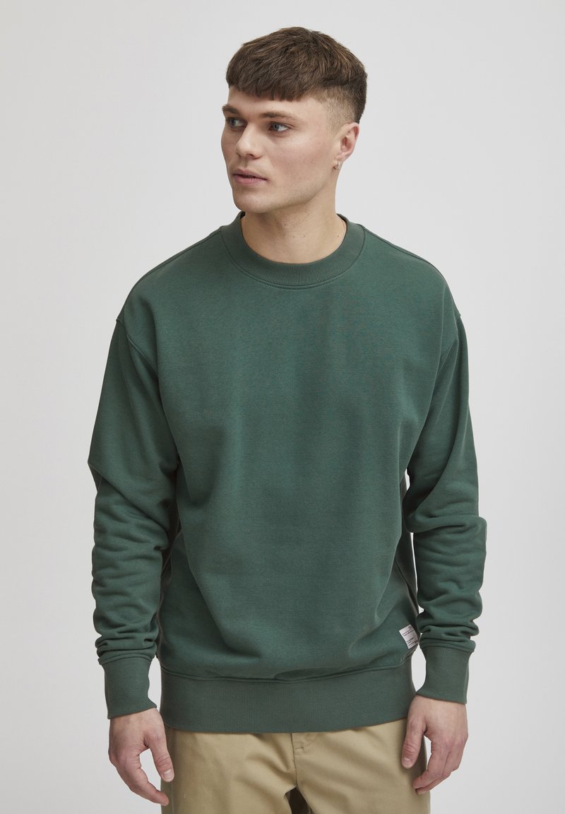Solid SDLENZ CREW SW  - Sweater - pineneedle