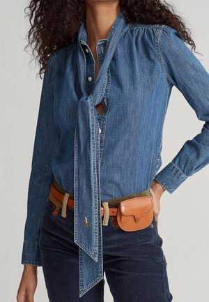 Košilová halenka  - blue denim