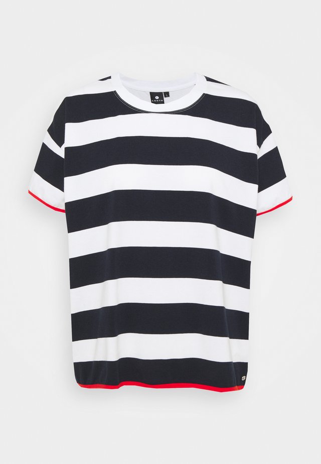 AHMOO - T-shirt print - dark blue