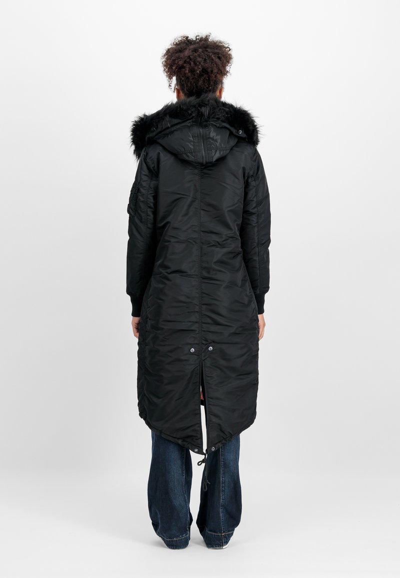 Alpha Industries LONG FISHTAIL Parka black/čierna