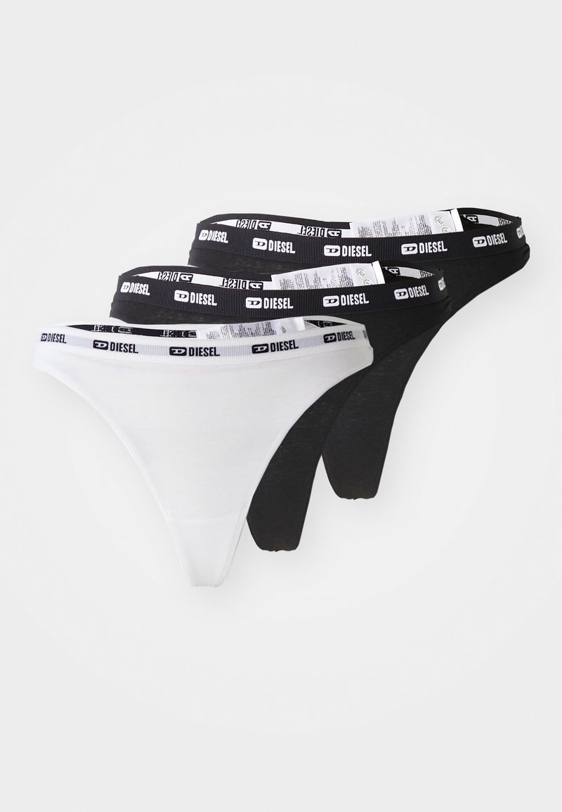 Diesel STARS 3 PACK - String - black/white/noir - ZALANDO