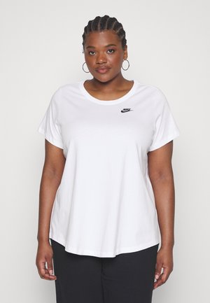 Nike Sportswear CLUB TEE - T-shirts - white