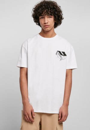 CONSTRUCTED - T-shirt con stampa - white