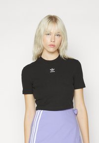 adidas Originals Základné tričko - black