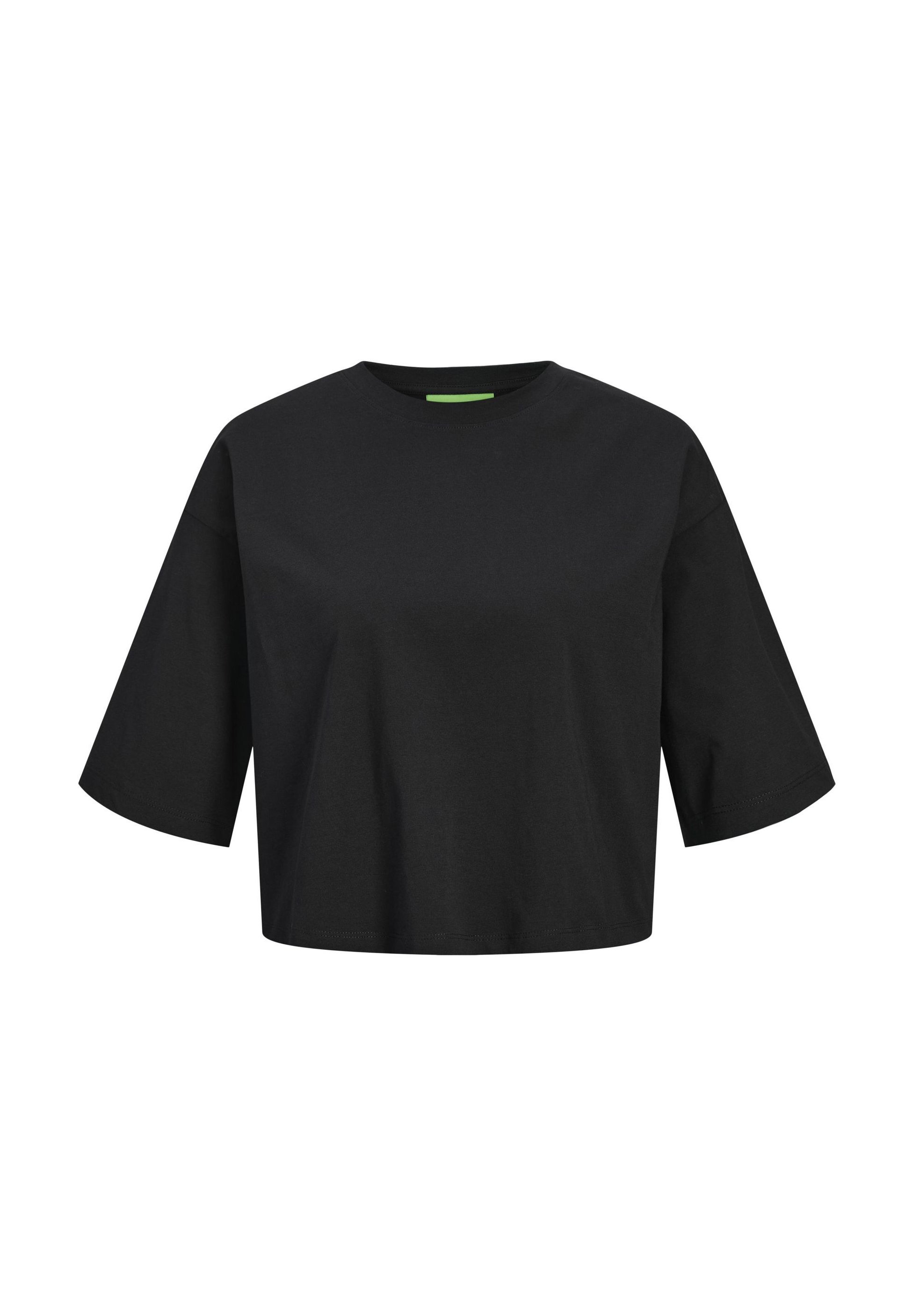 JJXX JXANDREA LOOSE CROPPED TEE - Basic T-shirt - black - Zalando.ie