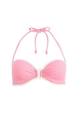 ITALIAN  TIPPED  - Bikini-Top - pink white