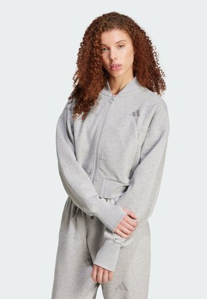 adidas Sportswear ALL SZN RIBBED TRACK - Giacca sportiva - grey
