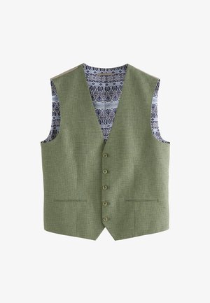Next, TEXTURED - Suit waistcoat - green