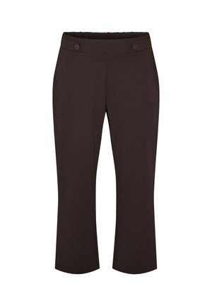 Zizzi, LOCKERE HOSE MIT TASCHEN - Pantalones - braun