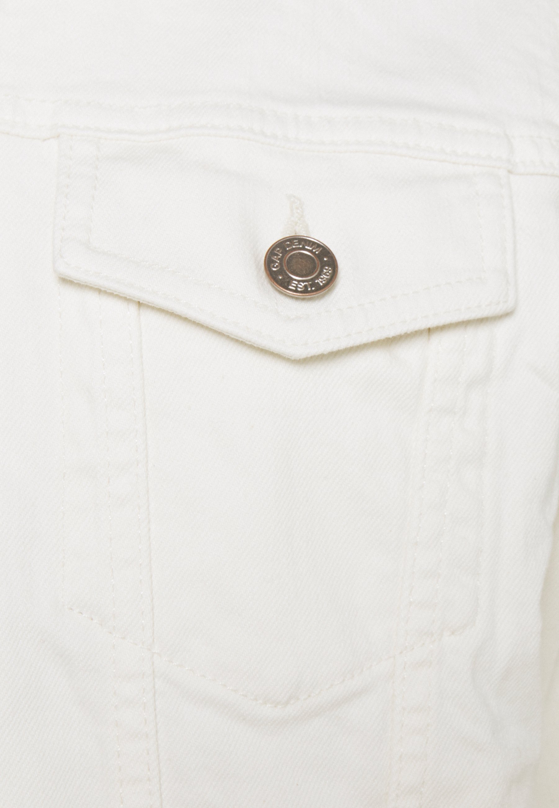 petite stretch denim jacket