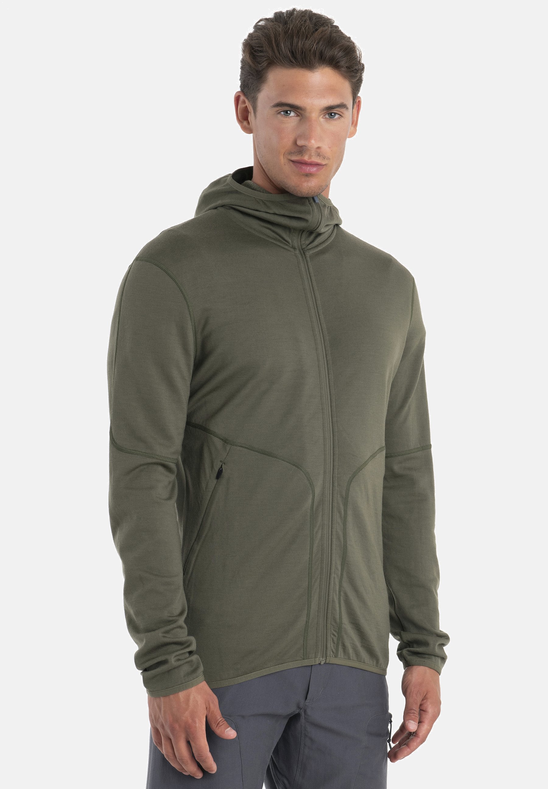 icebreaker MERINO 560 HEAVY WEIGHT REAL FLEECE ELEMENTAL II ZIP 