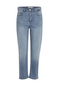 TWIGGY RAVEN - Sirgete säärtega teksad - light blue