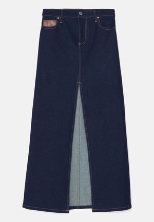 Alice + Olivia SKIRT COMBO - Denimnederdele - dark rinse