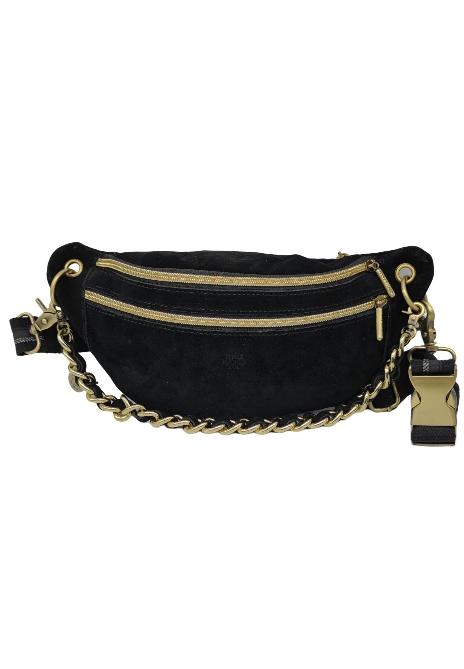Mila Louise PETRA - Sac banane - noir - ZALANDO.FR