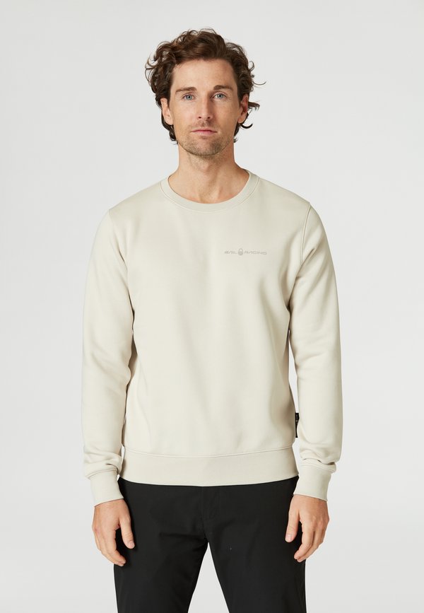 LOGO BOWMAN - Sweatshirt - ecru