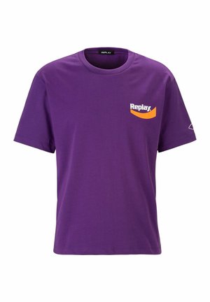 T-Shirt print - plum